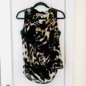 Yoana Baraschi Modern Wrap Print Blouse